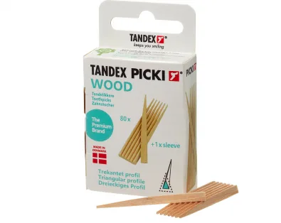 Зубочистки дерев’яні TANDEX PICKI