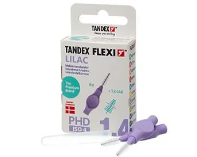 Міжзубні йоржики Tandex Flexi 1.4 Бузкові
